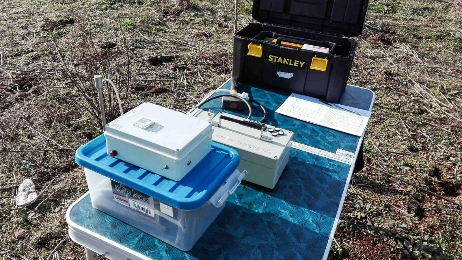 Campionamento radon sul territorio di San Paolo d'Argon